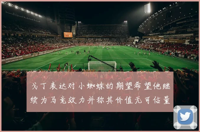 戈丁表达对小蜘蛛的期望希望他继续为马竞效力并称其价值无可估量